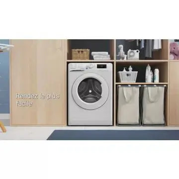 Lave linge hublot INDESIT BWE91296XWVFR