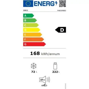 Réfrigérateur 2 portes SMEG FAB30RBE5