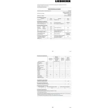 Réfrigérateur combiné encastrable 	LIEBHERR	ICSd5102-22